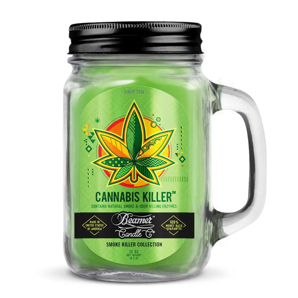 Beamer Cannabis Killer Odor Eliminating Candle 355ml - Insomnia Smoke