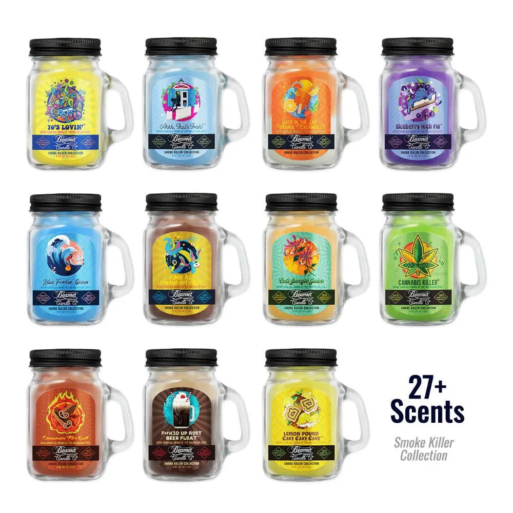 Beamer Smoke Killer Collection Odor Eliminating Candles 355ml - Insomnia Smoke
