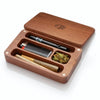 Heady Dad Oakleaf Mini Case Stash Box With Glass One Hitter - Insomnia Smoke