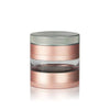 Kannastör 4-Piece Multi Chamber Jar Body Grinder 2.5" - Insomnia Smoke