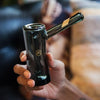 Marley Natural Smoked Glass Bubbler - Insomnia Smoke
