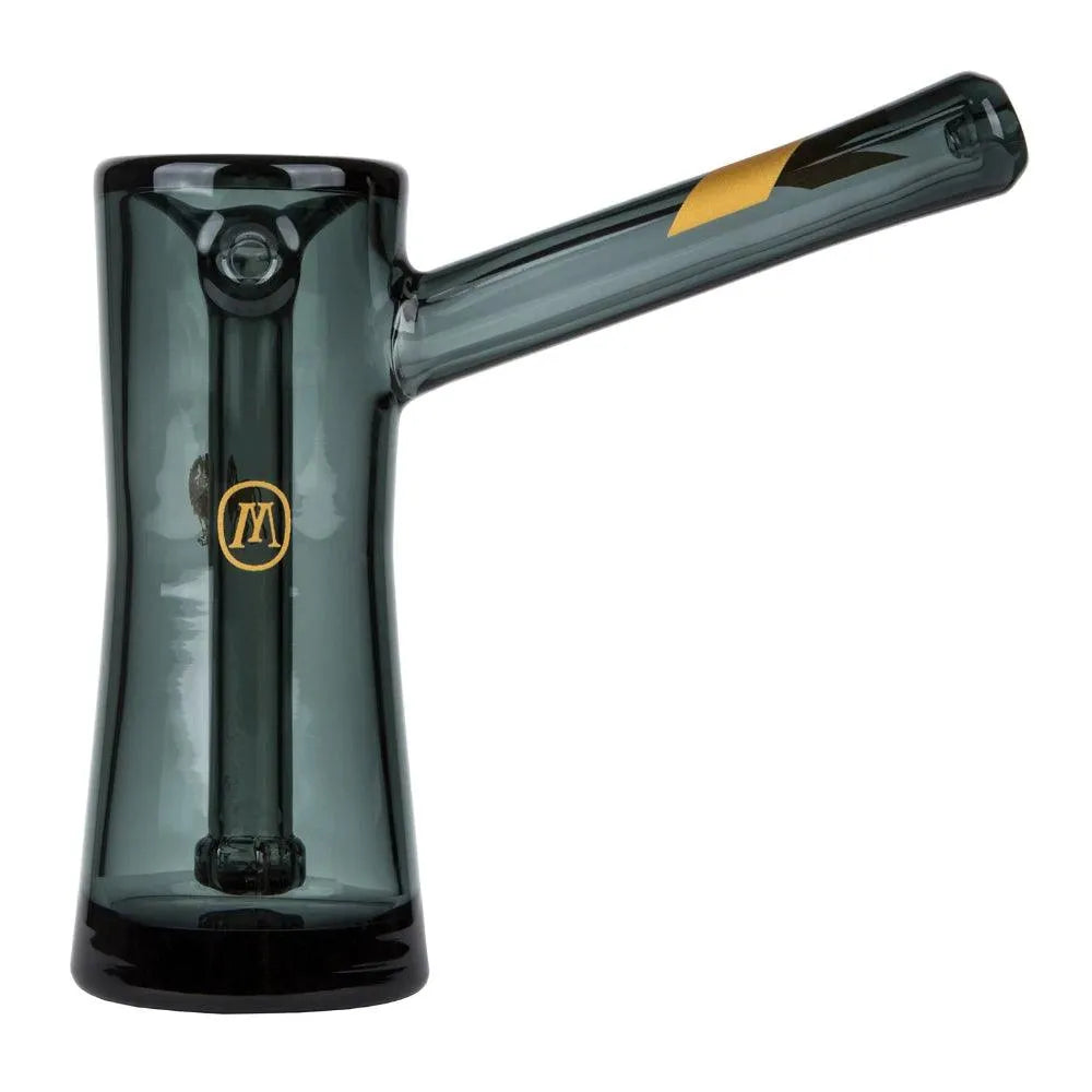 Marley Natural Smoked Glass Bubbler - Insomnia Smoke