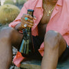 Marley Natural Smoked Glass Water Pipe - Insomnia Smoke