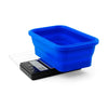 On Balance SBS-1000 The Original Silicone Bowl Scale Blue (1000g x 0.1g) - Insomnia Smoke