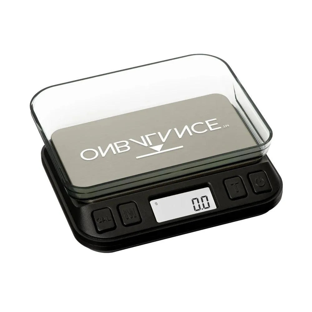 On Balance TW-600-BK Truweigh Miniscale Black (600g x 0.1g) - Insomnia Smoke