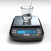 On Balance WA-5000 Wave Ip-65 Rated Compact Bench Scale (5000g x 1g) (3000g x 0.5g) (1000g x 0.1g) - Insomnia Smoke