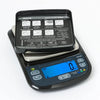 On Balance WA-5000 Wave Ip-65 Rated Compact Bench Scale (5000g x 1g) (3000g x 0.5g) (1000g x 0.1g) - Insomnia Smoke