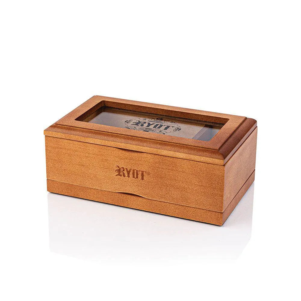 RYOT Glass Top Screen Box Medium (4x7) - Insomnia Smoke