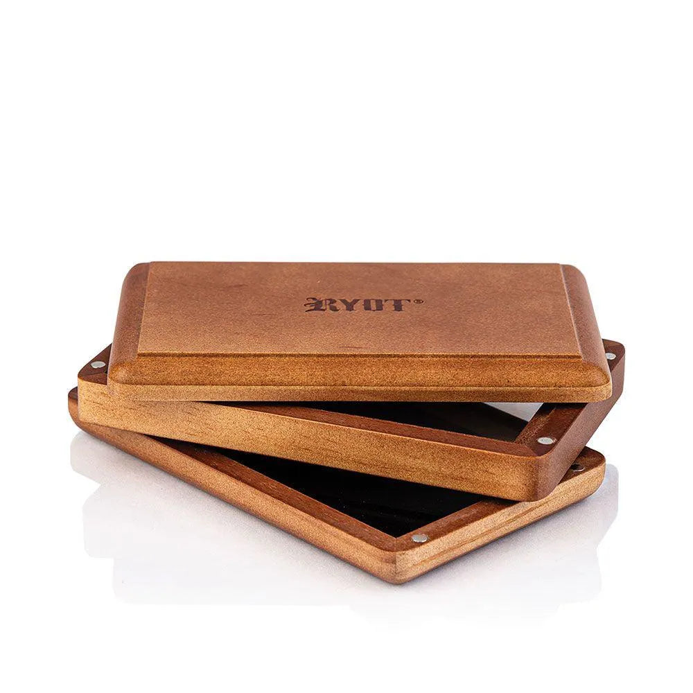 RYOT Solid Top Screen Box Small (3×5) - Insomnia Smoke