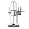 Stündenglass Gravity Bong Infuser Hookah Polished Silver - Insomnia Smoke