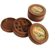 Greengo Brown Plastic Grinder 50mm - Insomnia Smoke