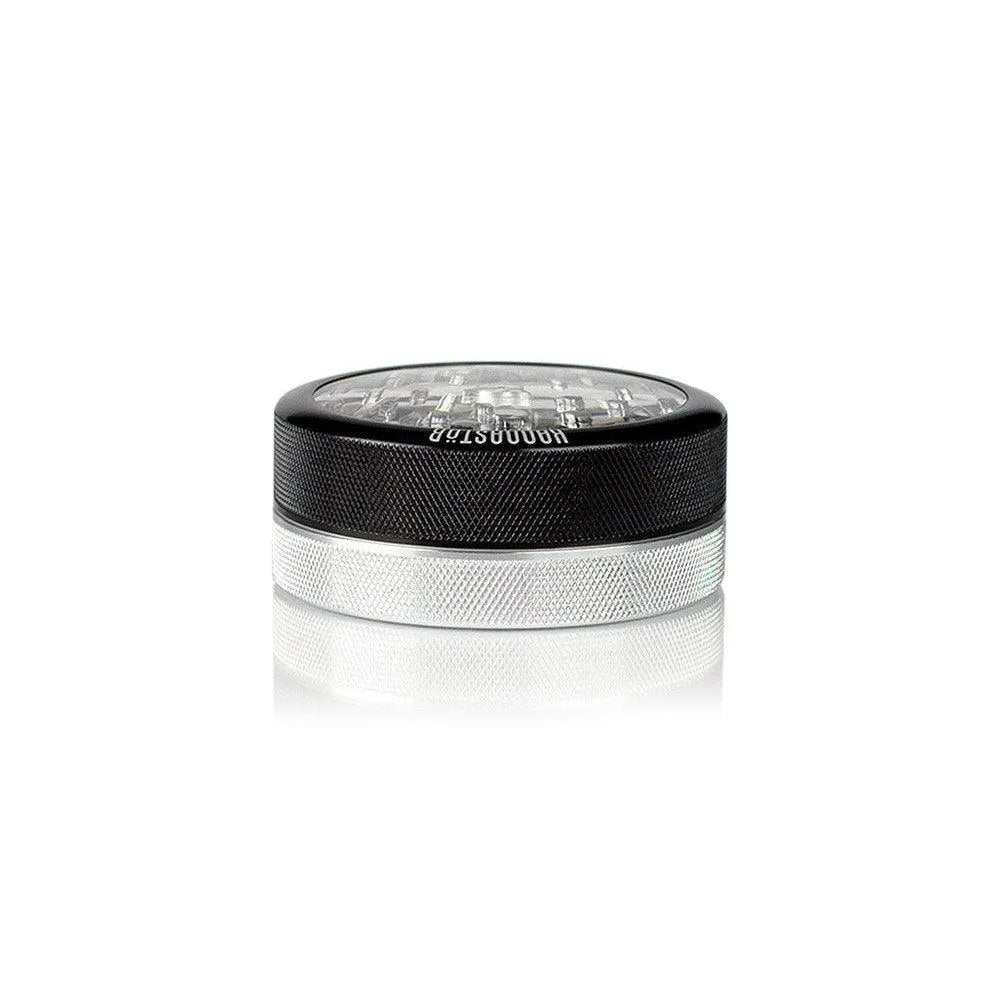 Kannastör Clear Top 2 Piece Grinder 2.2 - Insomnia Smoke