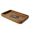 RYOT Solid Wood Walnut Rolling Tray - Insomnia Smoke