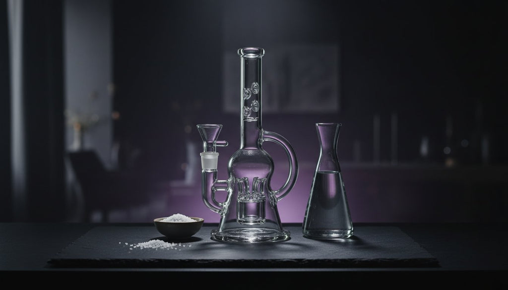 How to Clean a Glass Bong with Household Items?