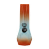 BRNT Designs Pipe à eau hexagonale en céramique Peach Haze Gradient (édition limitée)
