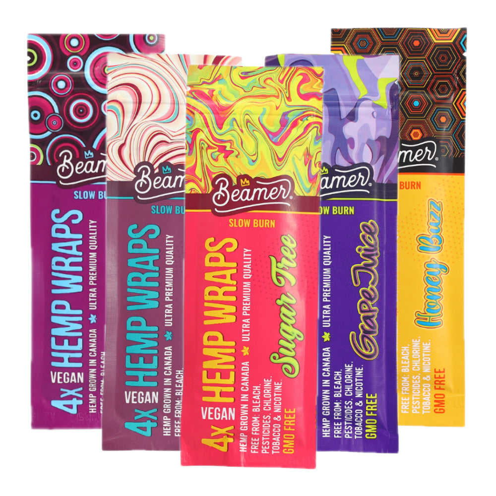Beamer Flavored Vegan Hemp Wraps