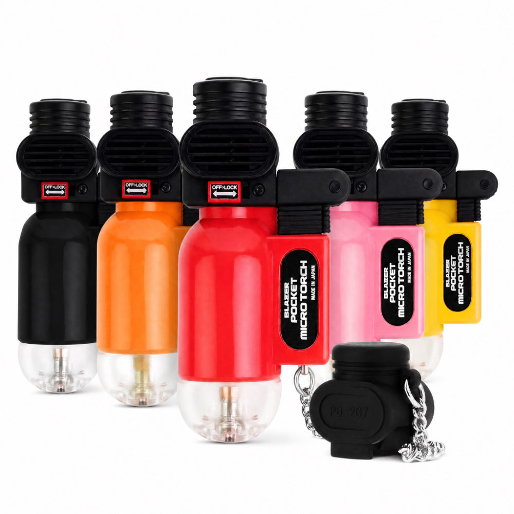 Blazer The Torch PB207 Butane Refillable Pocket Torch
