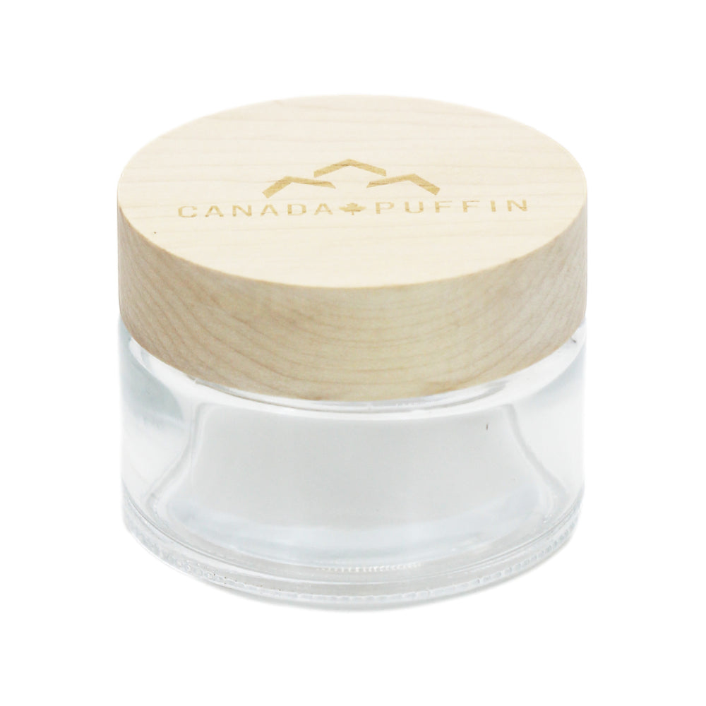 Canada Puffin Jasper Storage Jar