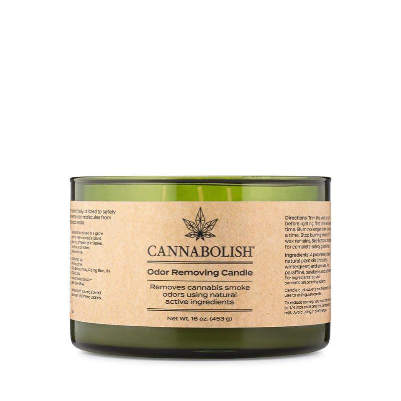 Cannabolish Cannabis Odor Removing 3-Wick Candle 453g - Insomnia Smoke