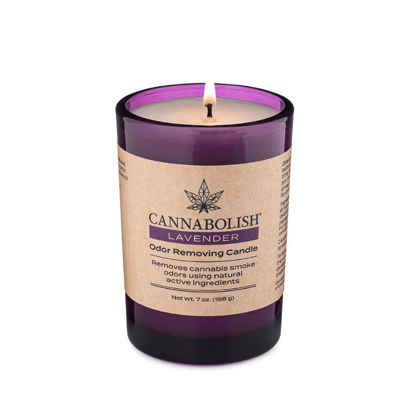 Cannabolish Cannabis Odor Removing Lavender Candle 198g