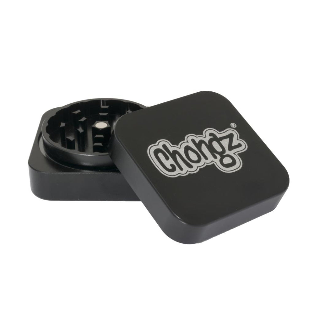 Chongz Derry Boy Square Grinder - Insomnia Smoke