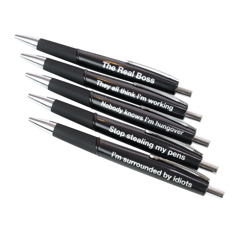 Funtime Gifts Des stylos avec une attitude