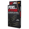 Funtime Gifts Des stylos avec une attitude