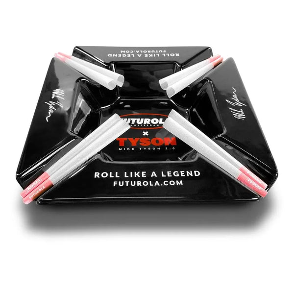 Futurola Tyson 2.0 Ceramic Ashtray - Mike Tyson Signature, Windproof Deep Bowl - View #2