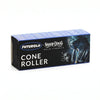 A rectangular product box for a Snoop Dogg Cone Roller by Futurola, featuring a black and blue design with white text and an artistic graphic of Snoop Dogg on the side, set against a plain white background.