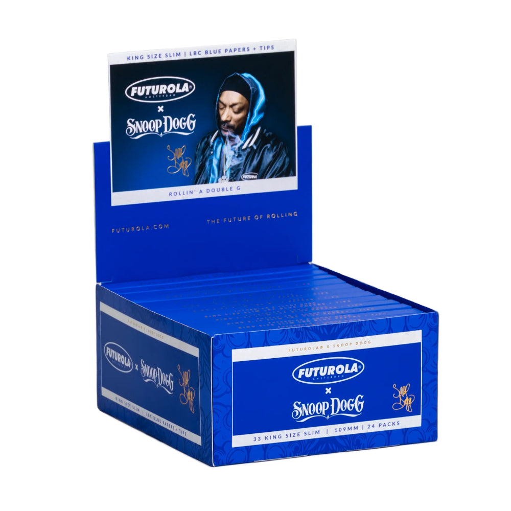 Futurola x Snoop Dogg Rolling Paper King Size Slim + Tips