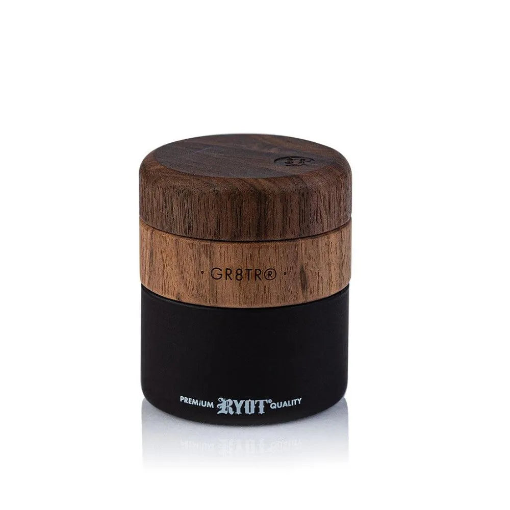 RYOT Wood GR8TR Grinder With Jar Body – Insomnia Smoke