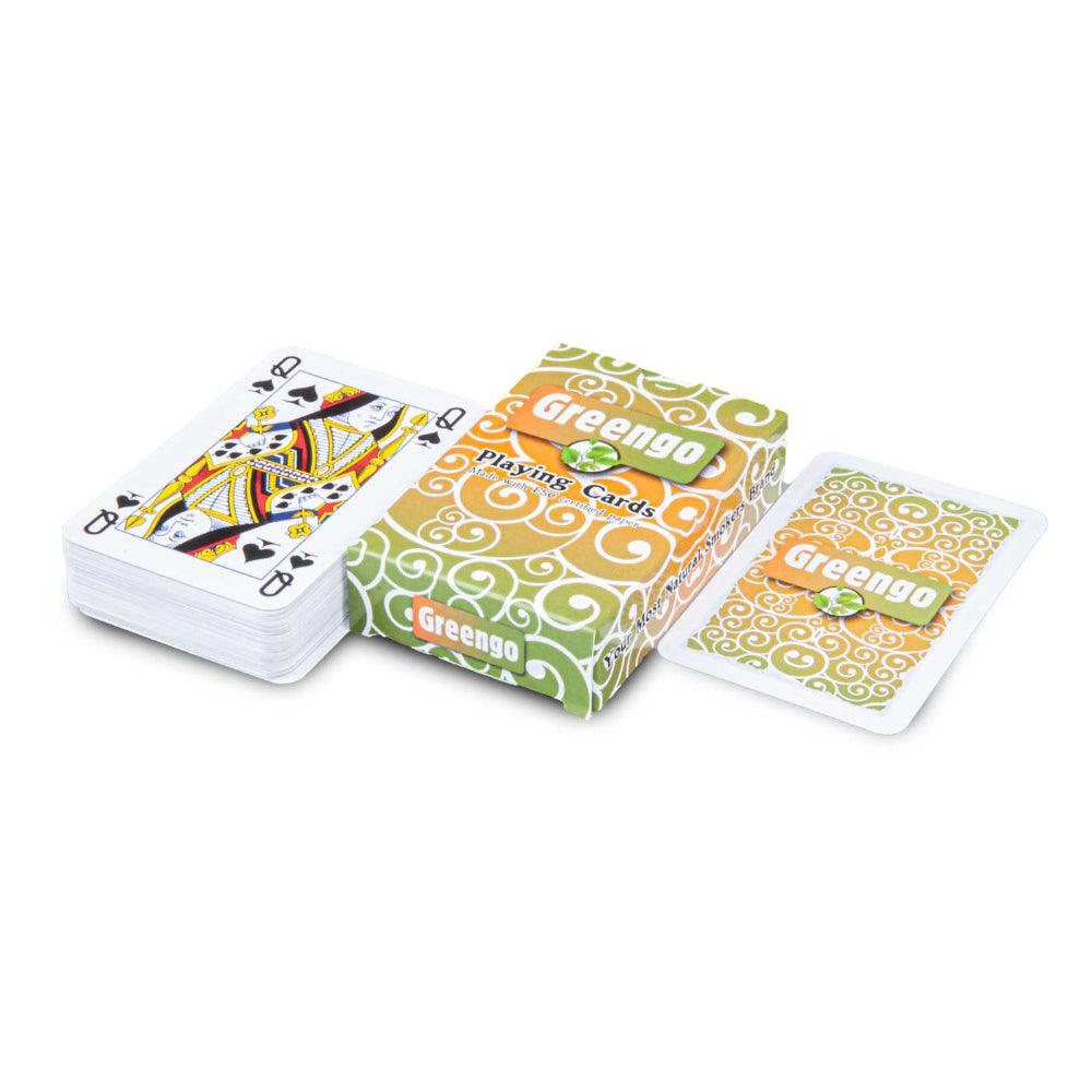 Greengo FSC Playing Cards Bridge Size International - Insomnia Smoke