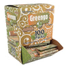 Greengo Unbleached Regular Size 1 1/4 Rolling Papers Towerbox