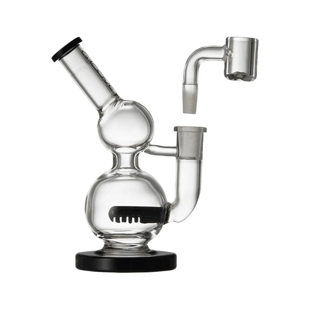 Groove Micro Round Glass Rig – Insomnia Smoke