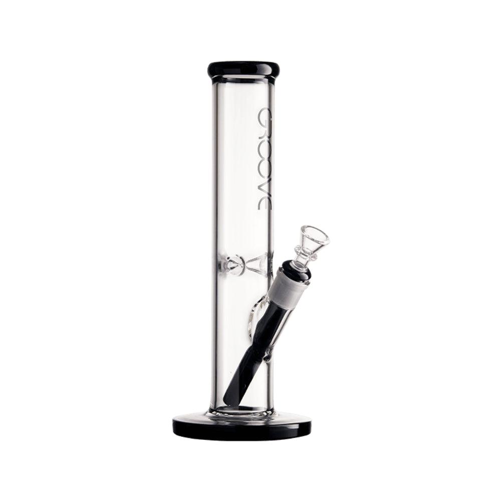 Groove Straight Tube Water Pipe - Insomnia Smoke