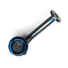 Jane West Twenties Collection Glass Hand Pipe on a white background