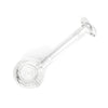 Clear Jane West Twenties Collection Water Pipe on a white background