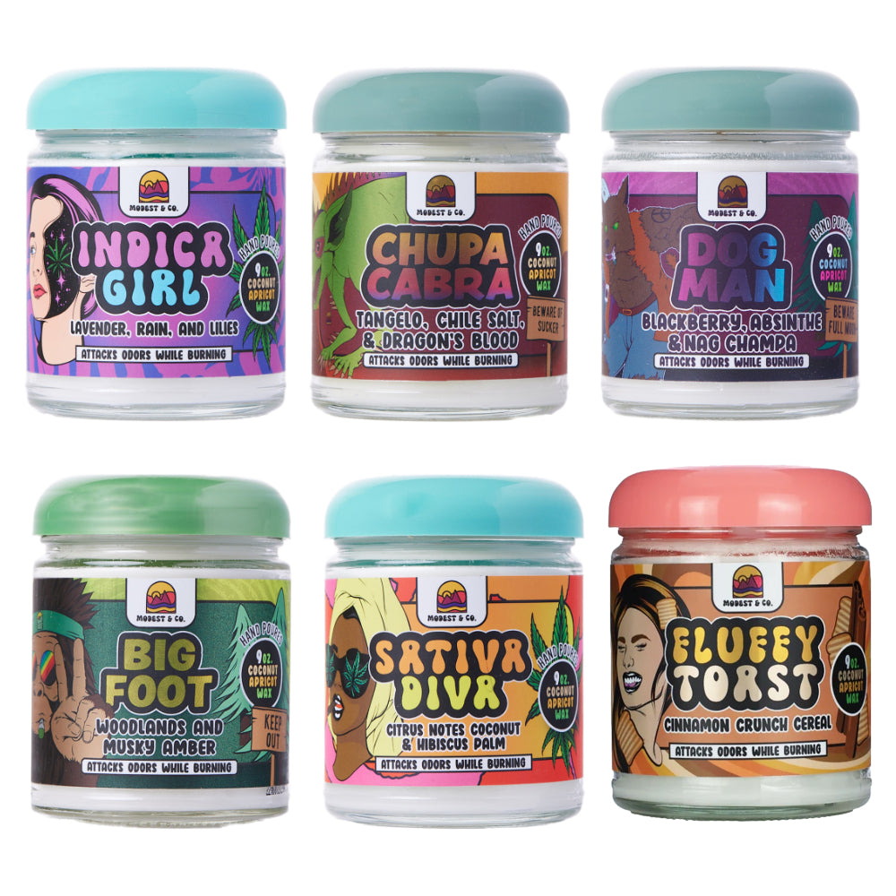 Modest and Co. Smoke Odor Fighting Candles