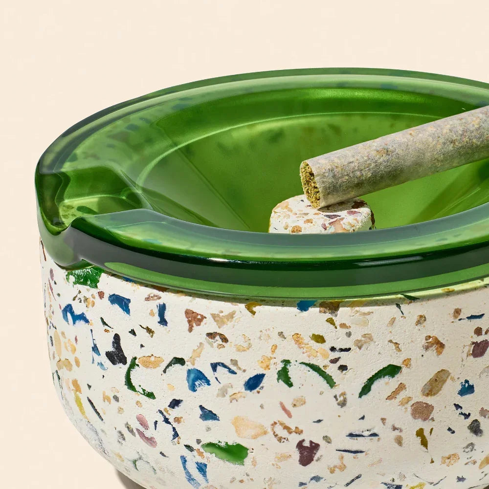 NWTN Home Symi Ashtray | Terrazzo Glass Ashtray – Insomnia Smoke