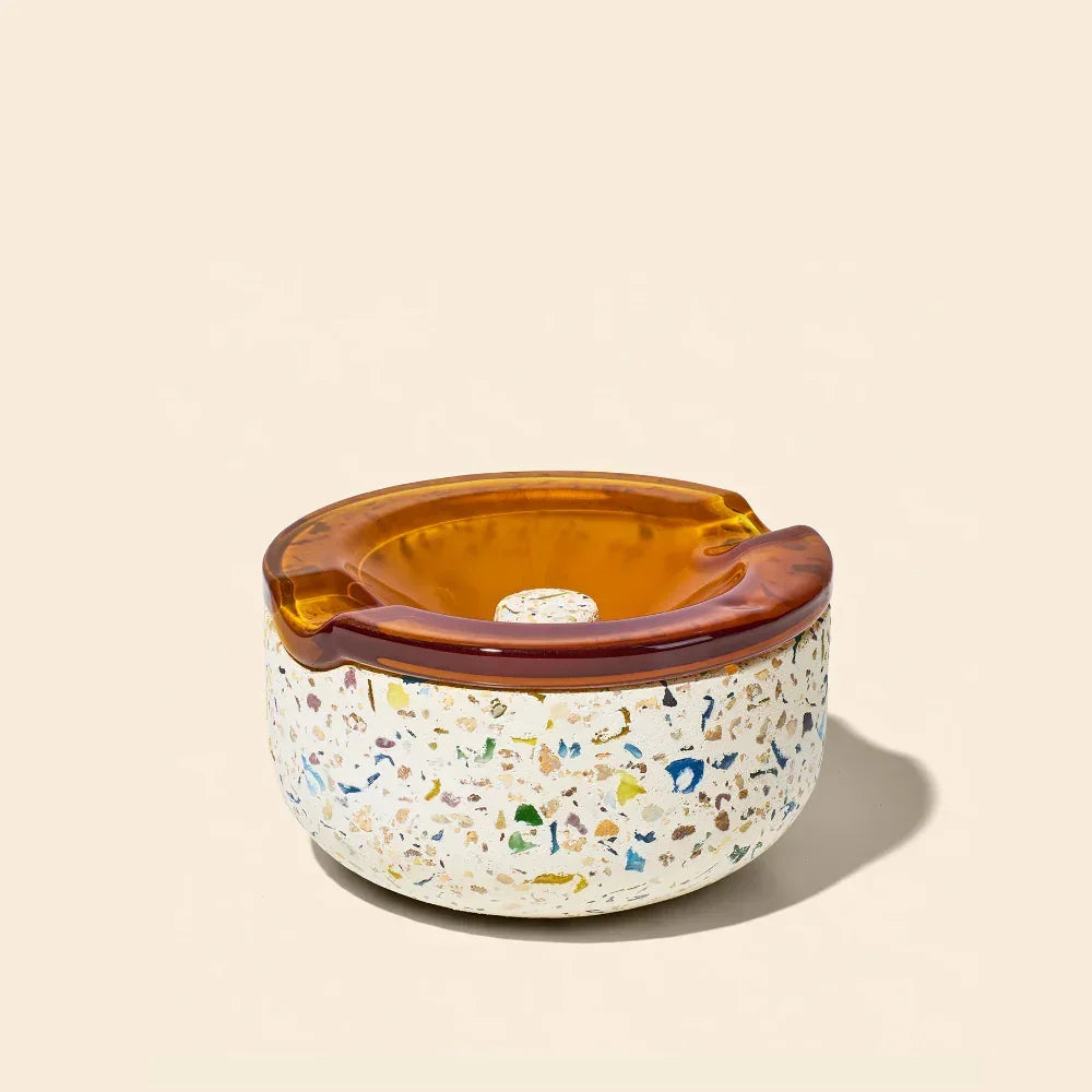 NWTN Home Symi Ashtray | Terrazzo Glass Ashtray – Insomnia Smoke