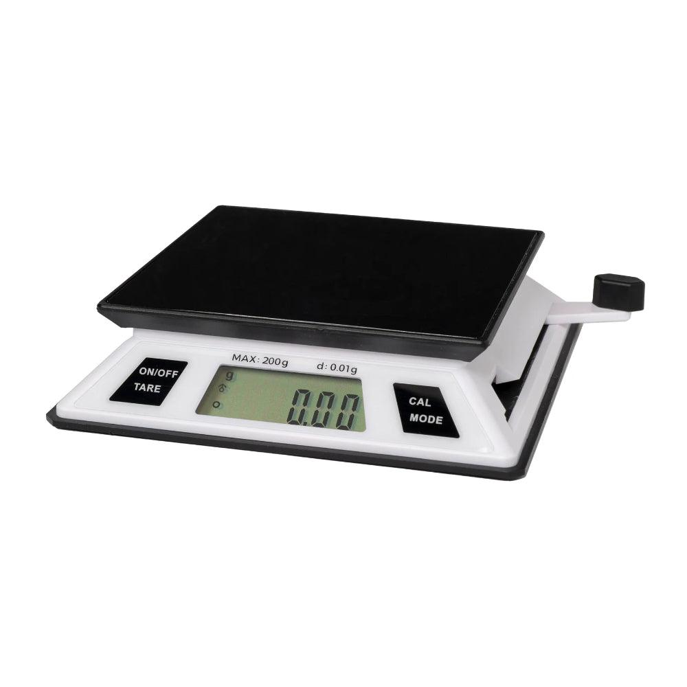 On Balance ECO-200-WH World's First Kinetic Scale (200g x 0.01g) - Insomnia Smoke