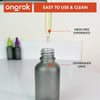 Ongrok Glass Dropper Jars, 6 pack - Insomnia Smoke