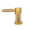 <tc>Ongrok</tc> Draagbare glazen aluminium <tc>Bubbler</tc> pijp