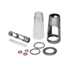 <tc>Ongrok</tc> Draagbare glazen aluminium <tc>Bubbler</tc> pijp