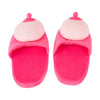 Pink Plush Boob Slippers