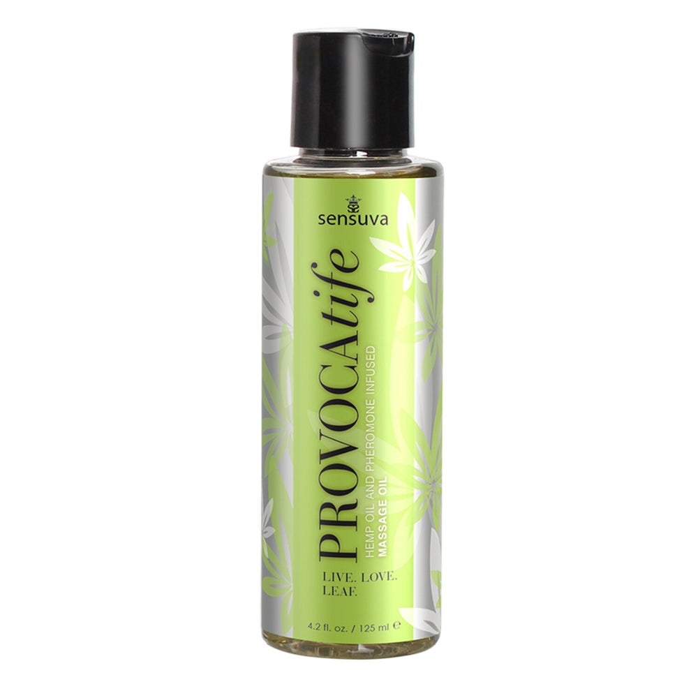 Sensuva Provocatife Hemp Oil & Pheromone Infused Massage Oil 125ml