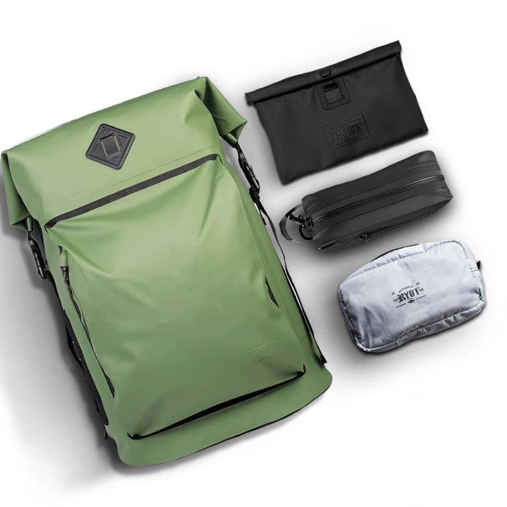 RYOT Smell Proof Storage and Travel Bags Bundle - Insomnia Smoke