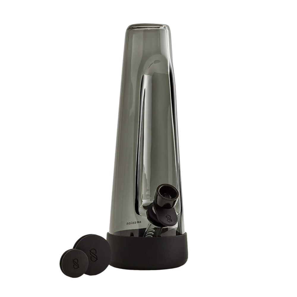 Session Goods Glass Designer Bong Ash