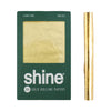 Shine Zigarettenpapier aus 24-karätigem Gold – 6-Blatt-Packung im King-Size-Format