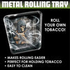 Smokezilla Metal Roll Tin Tray - Insomnia Smoke